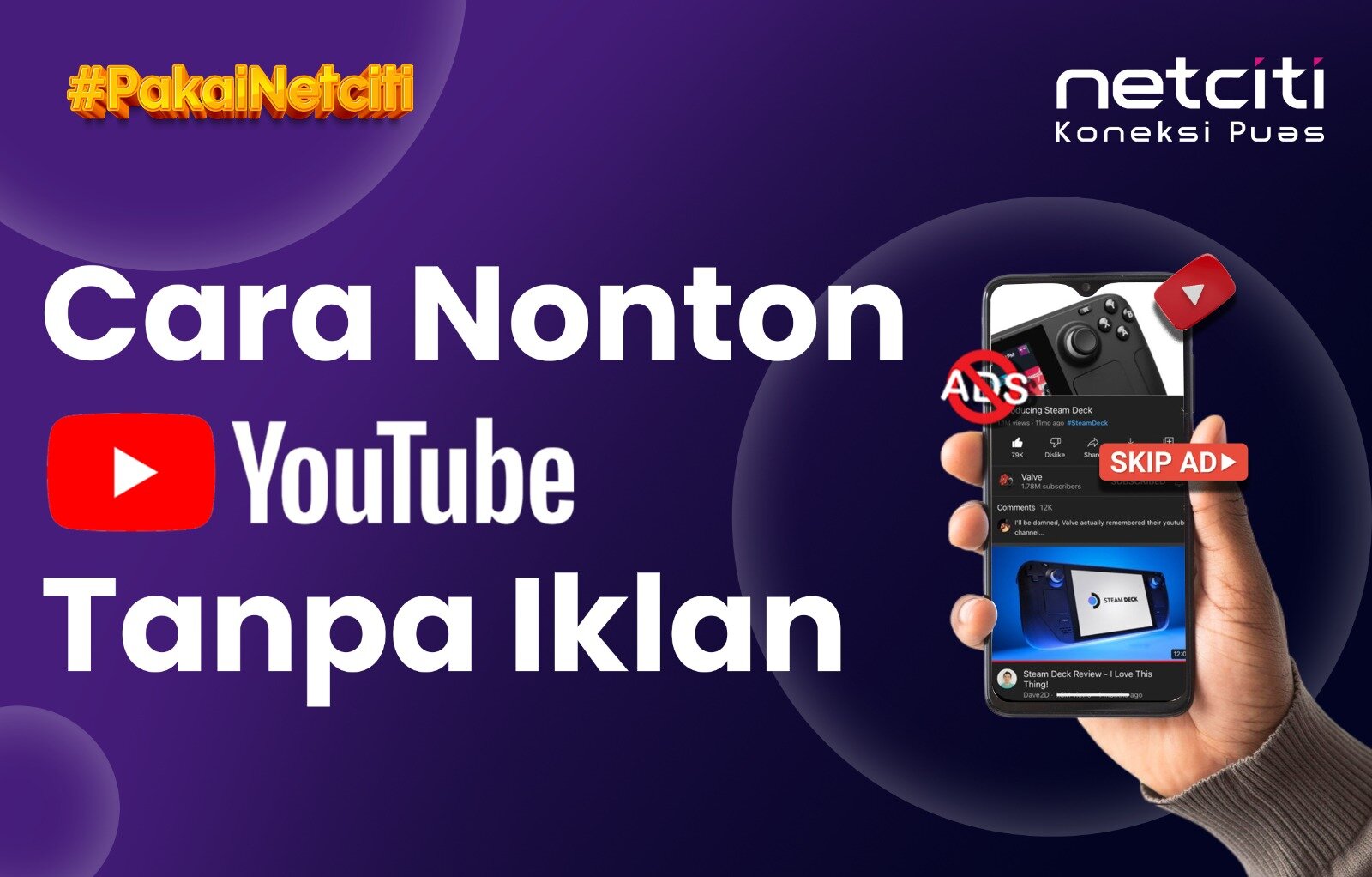 Cara Mudah Nonton YouTube Tanpa Iklan