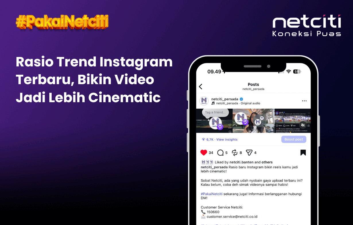 Cara Bikin Video Trend Rasio Instagram Terbaru (Versi Geprek)