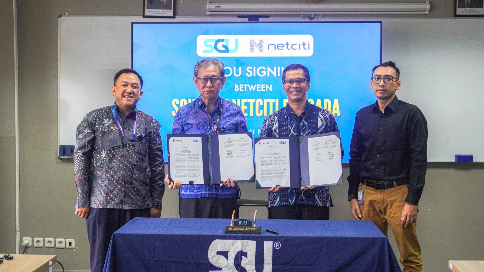 PT Netciti Persada Jalin Kerja Sama Strategis dengan Swiss German University untuk Memperkuat Cyber Security dan IPv6