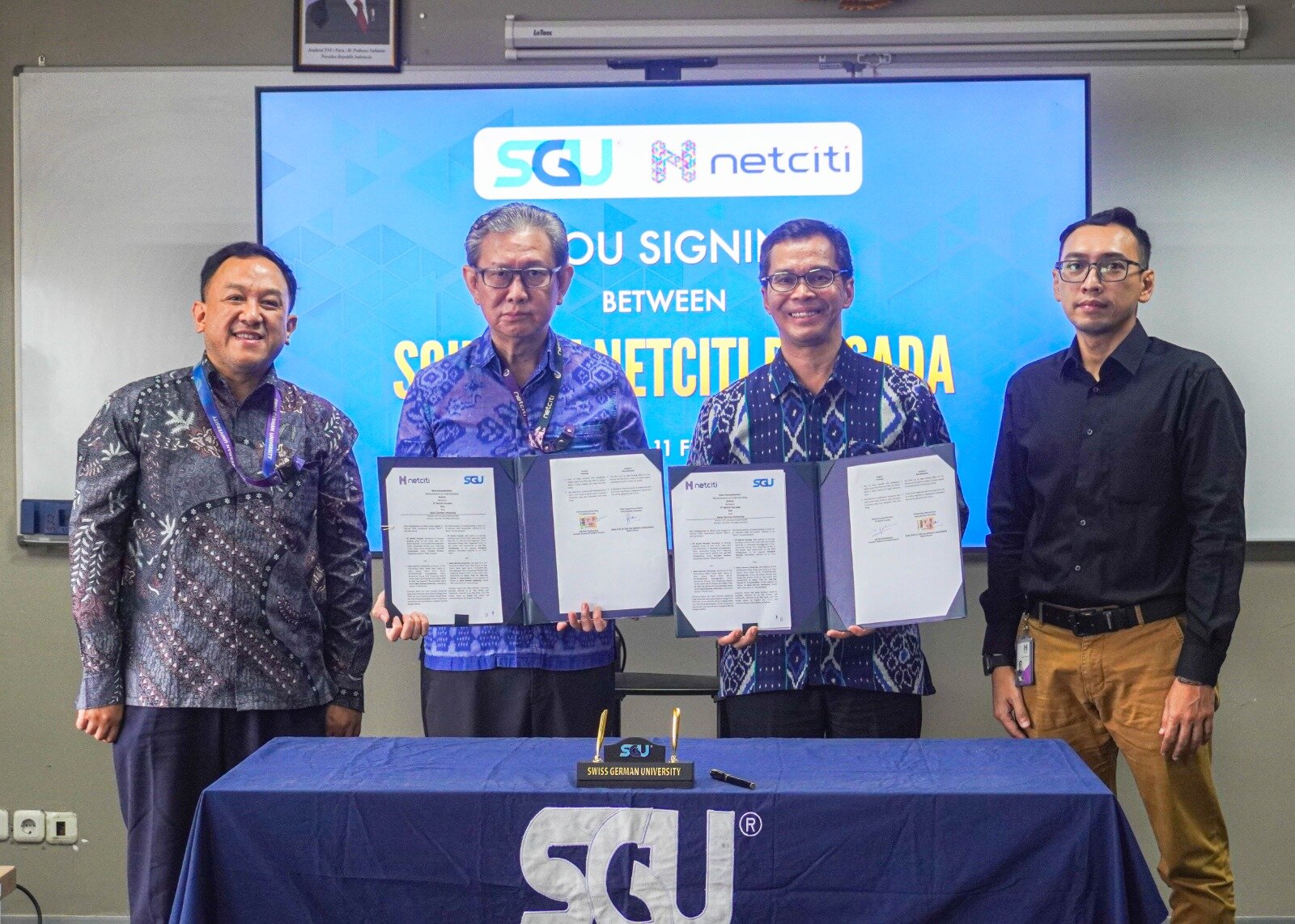 PT Netciti Persada Jalin Kerja Sama Strategis dengan Swiss German University untuk Memperkuat Cyber Security dan IPv6