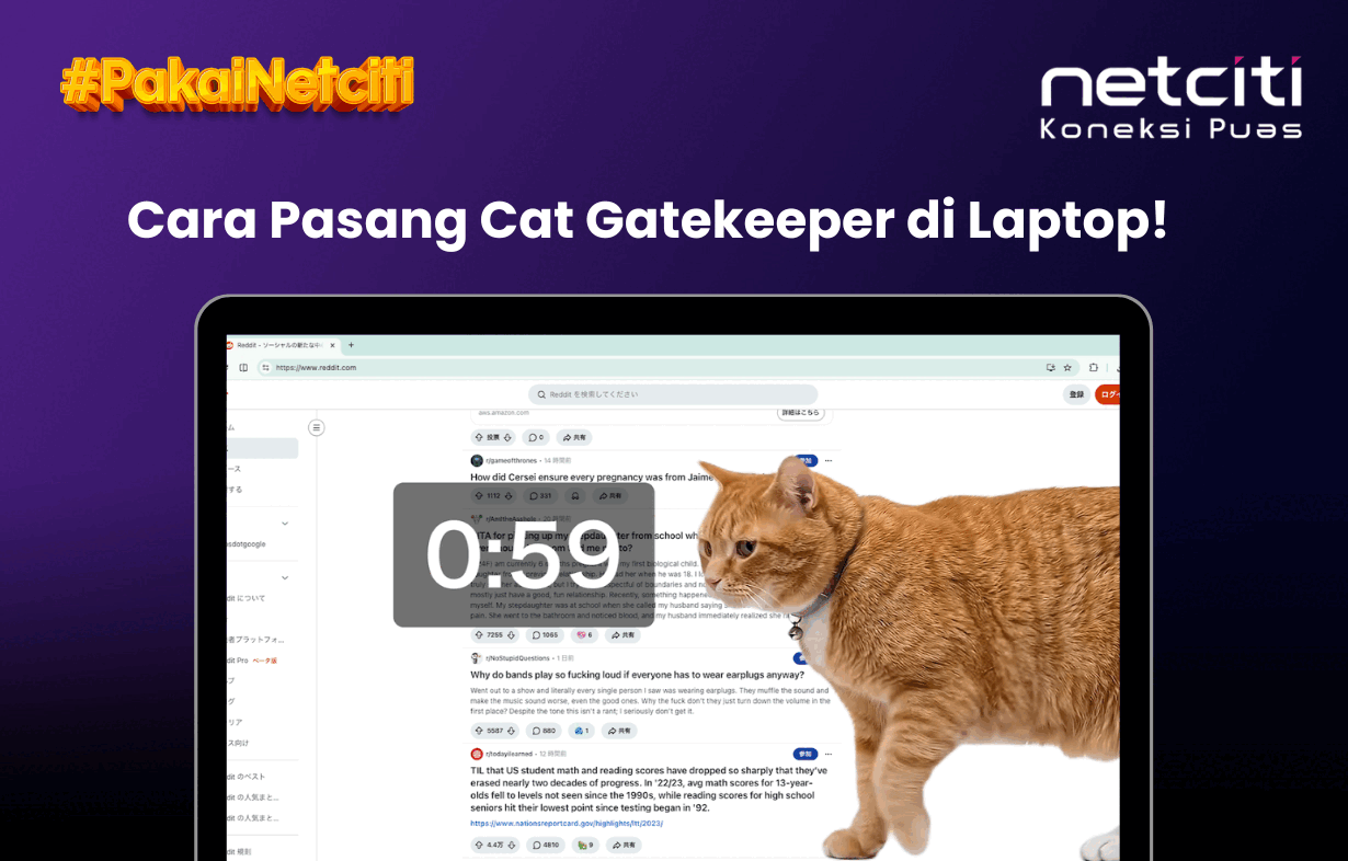 Produktif dengan CAT Gatekeeper, Pasang di Laptop Sekarang!